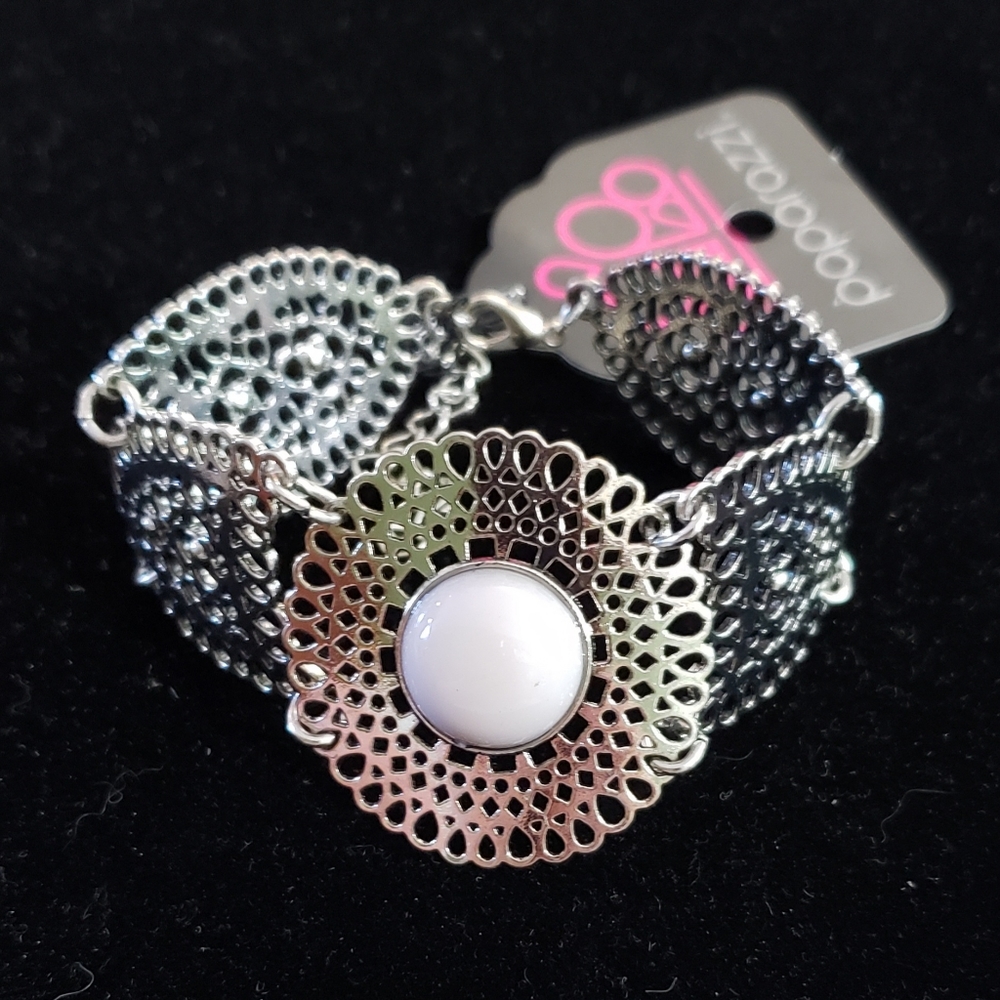 Paparazzi Bracelet - Gray and Silver